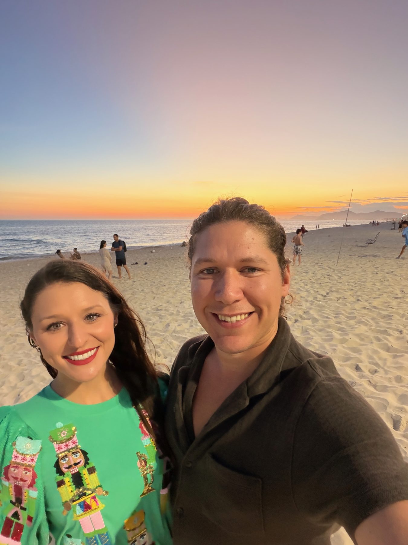 Ipanema at sunset